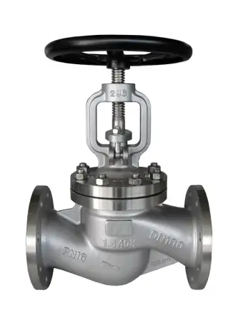 Вентиль нержавеющий муфтовый, D 6-400 мм, Маркировка: 15нж65нж..., Вид: запорный, Давление: Ру16; Ру40..., фотография 1