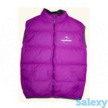 Жилет мужской пуховый снаряжение лайт синий, фотография 1