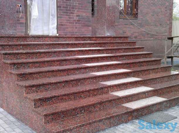Ступени и подступени из гранита под заказ в кратчайшие сроки, фотография 6