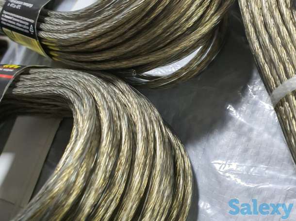 Трос хозяйственный STAYER стальной в полимерной оболочке, 20 м, разные, фотография 2