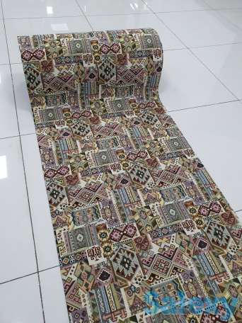 Гобеленовый итальянский коврик метражом, ковровая дорожка 65 см, фотография 4