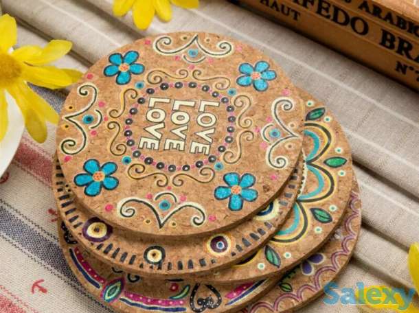 Продажа. Пробковые подставки. Кухонные принадлежности., фотография 2