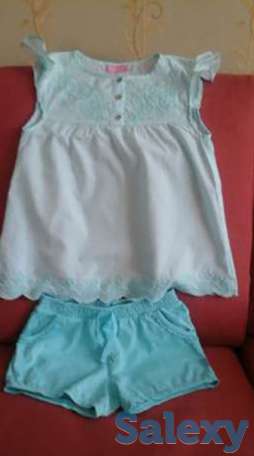 Шорты трикотаж 5-6 лет и топик, фотография 1