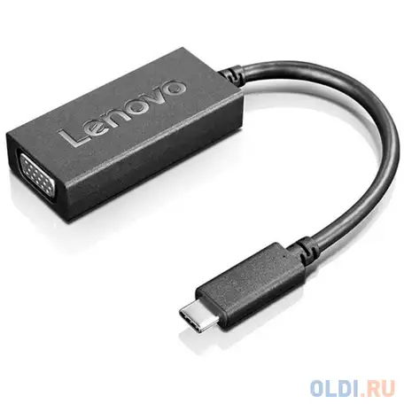 Lenovo usb-c to vga adapter, фотография 1