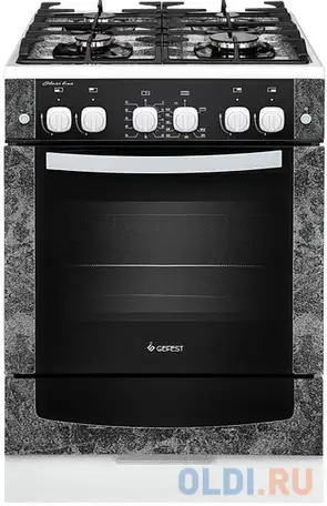 Газовая плита gefest 6500-02 0113 серый, фотография 1