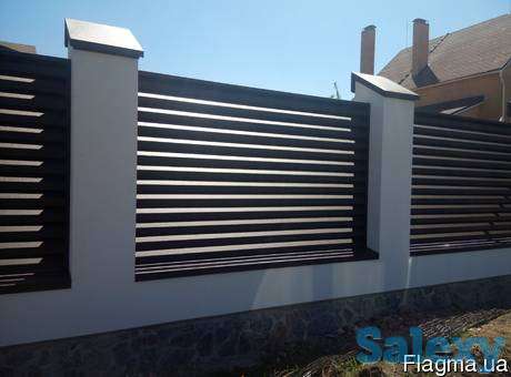 Сайдинг, заборы жалюзи, софиты, кассеты, фотография 9