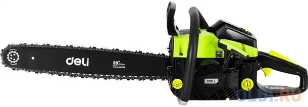 Бензопила цепная deli dl585020 (2 квт, рабочий объем 58 см3, 10000об/мин,, фотография 1