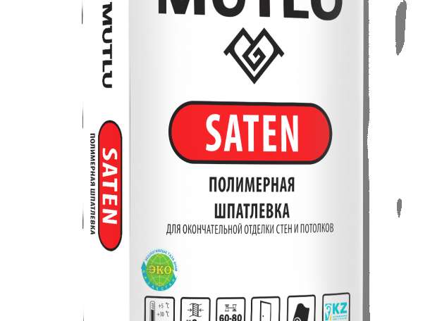 Сухие строительные смеси т.м “MUTLU    SATEN”, фотография 1