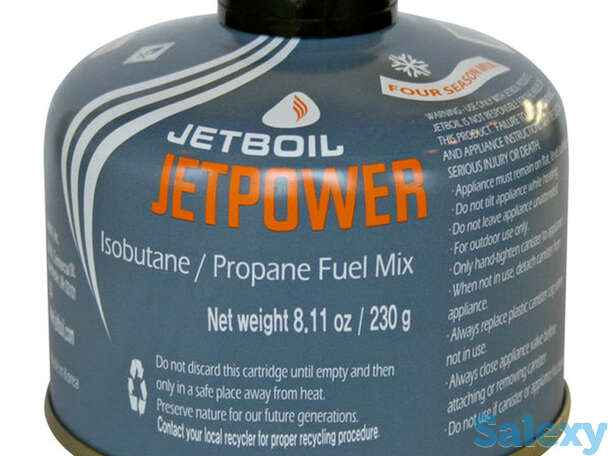 Картридж газовый jetboil jetpower fuel 230g, фотография 1