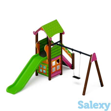 Детский игровой комплекс «лукоморье» дик 2.25.02-01, фотография 1