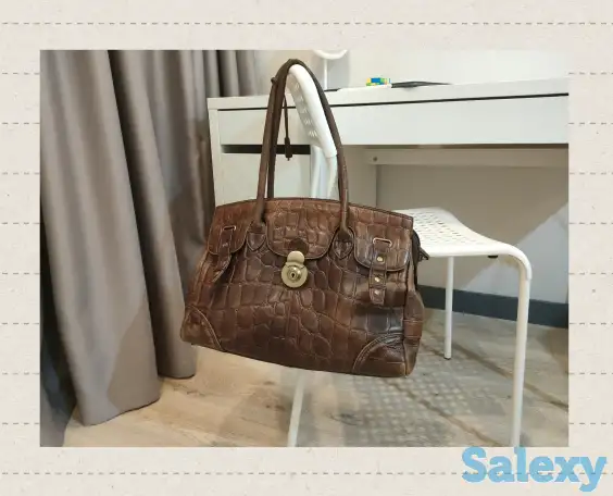 Сумка кожаная, фотография 2