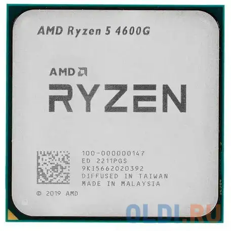 Процессор amd ryzen 5 4600g oem, фотография 1