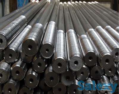 Фундаментные анкерные болты прямые с резьбой с двух сторон, фотография 1