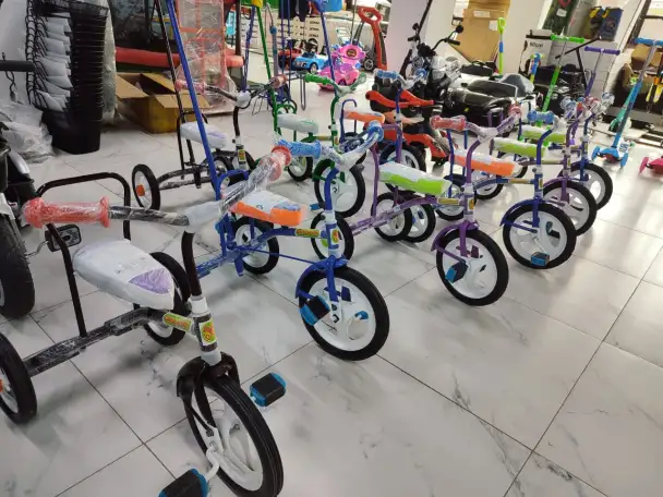 Балдырганы, трёхколёсные велосипеды детские НОВЫЕ РАЗНЫЕ, фотография 4