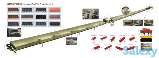 Линия для производства профнастила с песоками, фотография 1