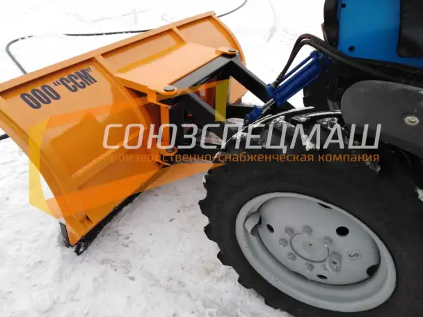 Отвал коммунальный КО для МТЗ гидроповоротный, фотография 1