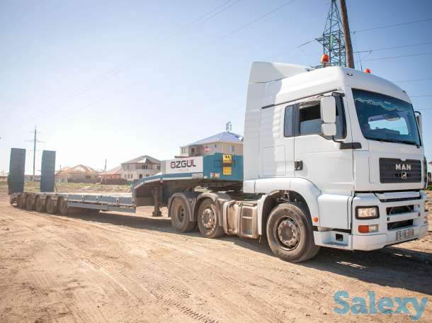 Тралы, перевозка габаритных, негабаритных и сверхнегабаритных грузов Атырау, по Казахстану и СНГ, фотография 5