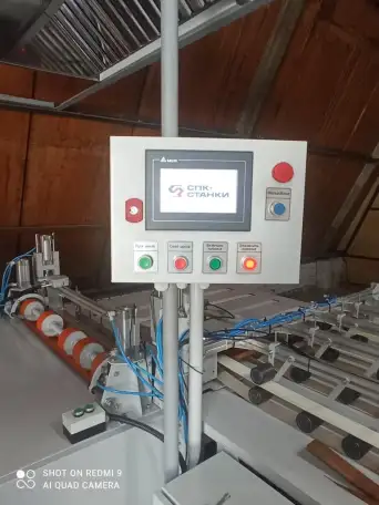 Автоматический станок для производства полипропиленовых мешков, фотография 2