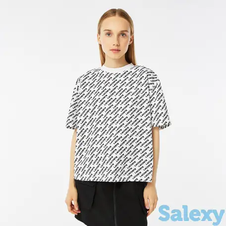 Женская футболка lacoste relax fit fit, фотография 1