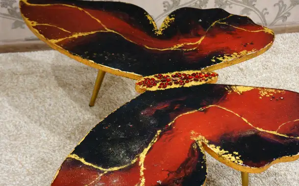 Дизайнерский журнальный стол, фотография 3