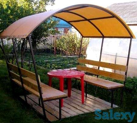 Беседки из поликарбоната, фотография 1