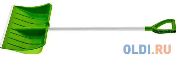 Лопата снеговая profi, 540 х 340 мм,алюминиевый черенок россия// сибртех, фотография 1