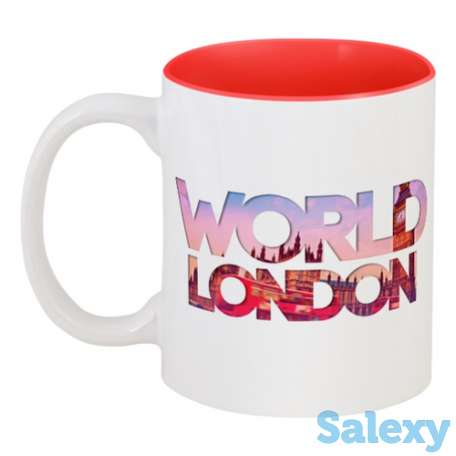 Кружка с цветной внутрянкой. Печать на кружках с ярким дном., фотография 1