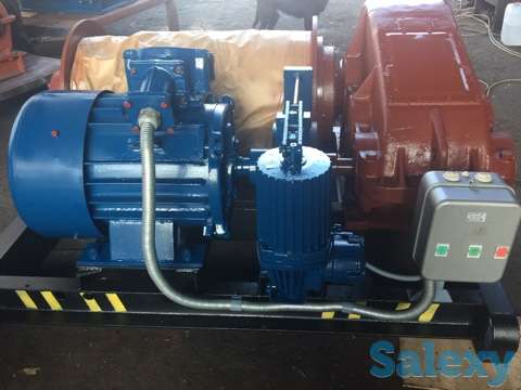 Лебедка маневровая электрическая ЛМ-3,2 с тросом, фотография 6