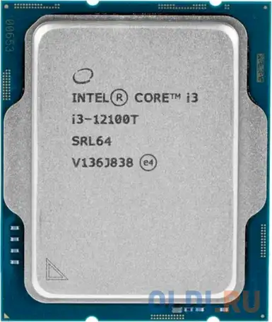 Процессор intel core i3 12100t oem, фотография 1