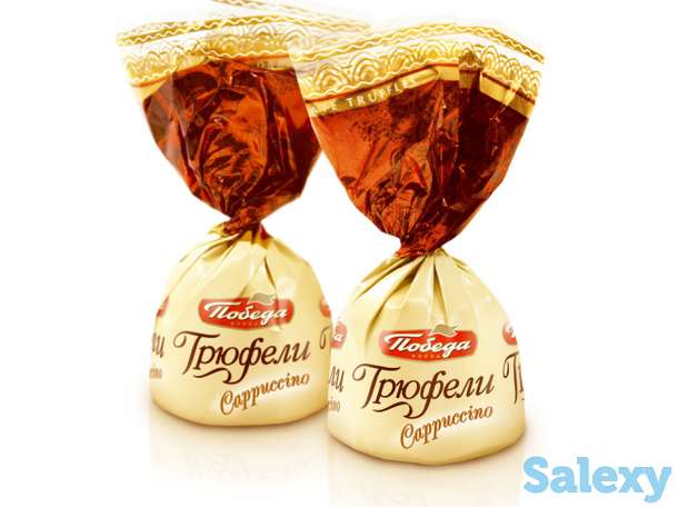 Трюфели шоколадные капучино с кусочками печенья, фотография 2