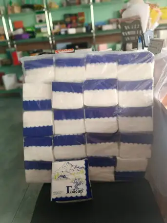 салфетки бумажные из 100 целлюлозы, фотография 5