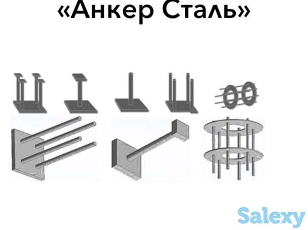 Болты фундаментные ,закладные детали рубка металла, фотография 3