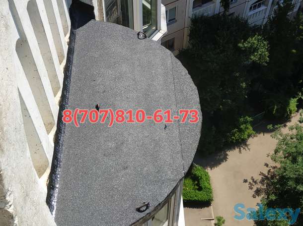 Ремонт, монтаж, реставрация балконных козырьков в алматы, фотография 2