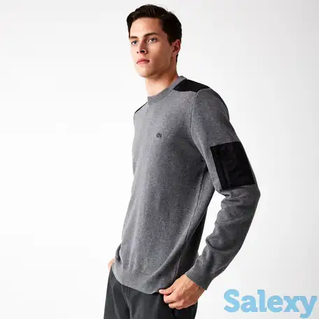 Мужской хлопковый свитер lacoste, фотография 1