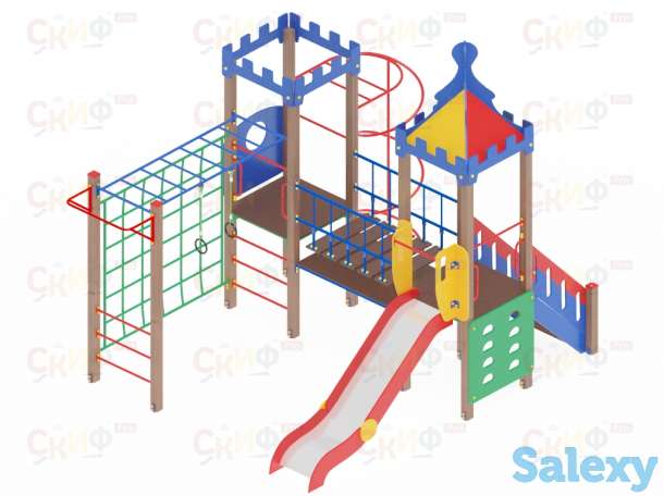 Детская площадка ДИК 1905  «Волшебный город», фотография 1