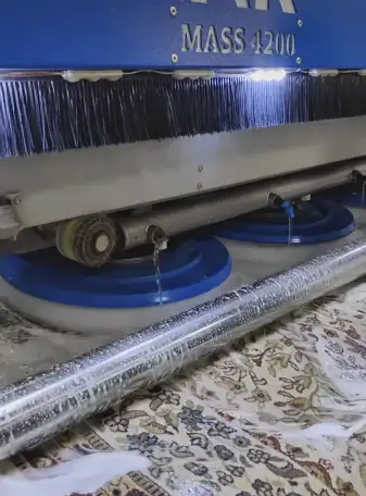 Стирка ковров в Астане на автоматизированной линейке Euromak, фотография 1