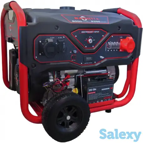 Magnetta, GFE11000D, Бензиновый генератор 8 кВт, 220 В / 380 В, фотография 1