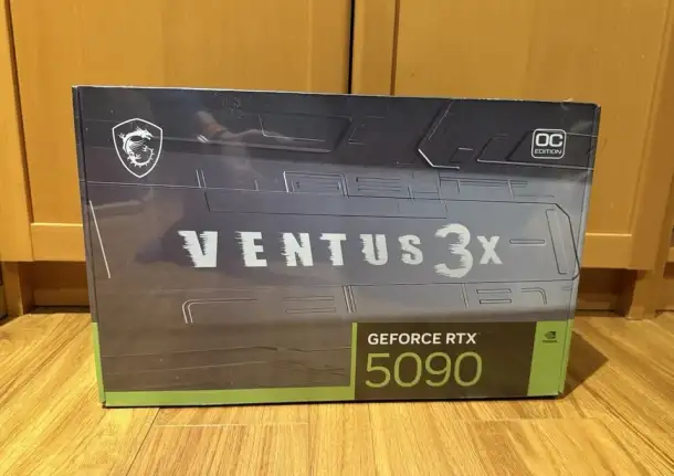 Nvidia Geforce rtx 5090 msi Ventus 3X original graphics cards, фотография 1