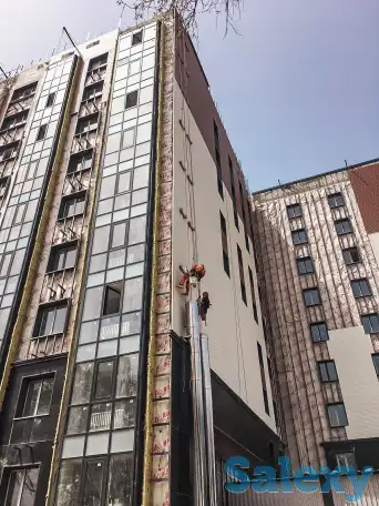 Монтаж систем вентиляции / Установка воздуховодов / Высотные работы / Альпинисты, фотография 2