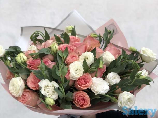 Свежие цветы. Элегантный букет Алматы. Звоните!, фотография 1