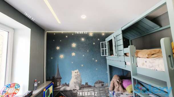 Натяжные потолки 