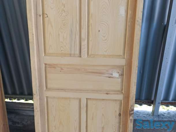 Продам деревянную дверь новую,размеры 190 на 90, фотография 1