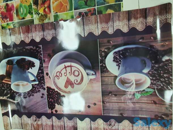 Ламинированная клеенка, рисунок с обоих сторон Большой размер, фотография 4