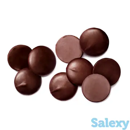 Amare шоколад горький без сахара 72%, капли 20 мм, фотография 1