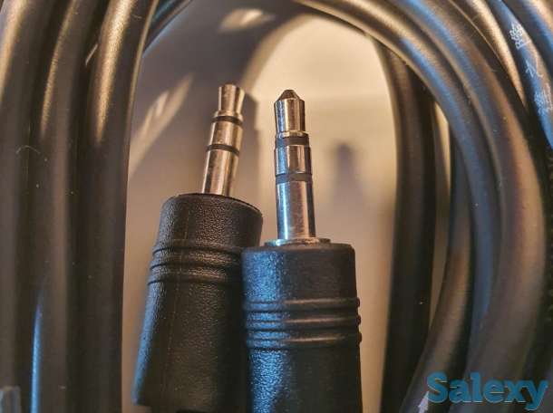 Аудио видео Кабель шнур AUX-AUX,  высококачественный 1.5 метров, фотография 1