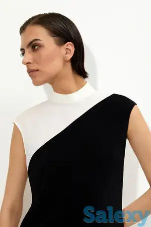 Базовый топ с контрастным эффектом vassa&co, фотография 1