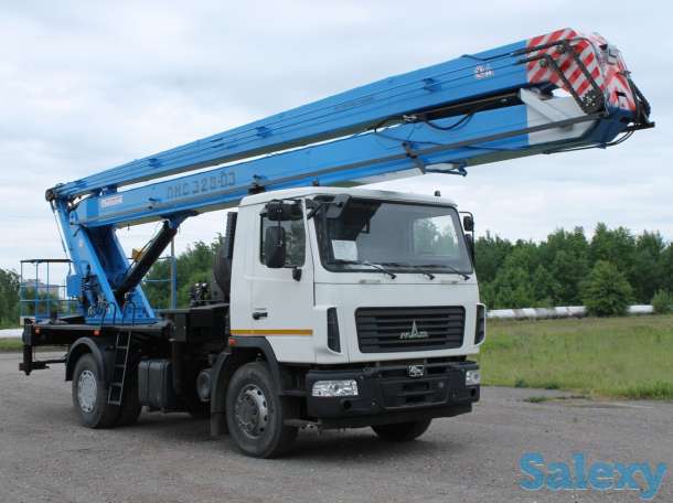 Автогидроподъёмник на базе шасси МАЗ, фотография 1