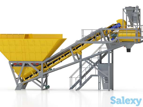 Мобильный бетонный завод QB-75, фотография 2