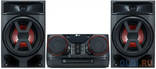 Минисистема lg ck43 черный 300вт/cd/cdrw/fm/usb/bt, фотография 1