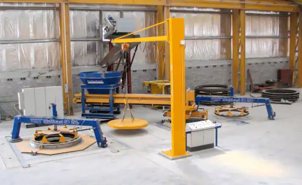 Оборудование для производства бетонных труб  VIHY Multicast, Дания, фотография 6